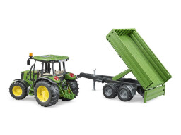 Bruder Traktor John Deere 5115 M s valníkem 1:16